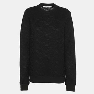 Givenchy Black Lace Sweatshirt M